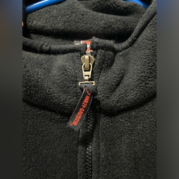 Harley Davidson Fleece vest - plus size - Picture 5 of 9